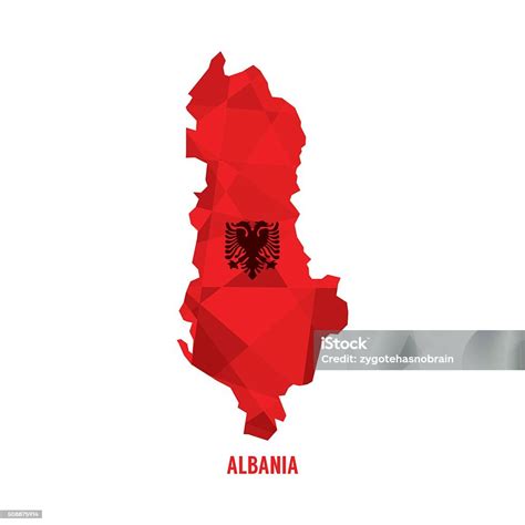 Mappa Di Albania Immagini Vettoriali Stock E Altre Immagini Di