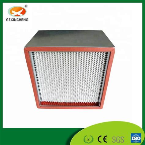 High Efficiency Temperature Resistance Hepa Filter For Air Conditioner