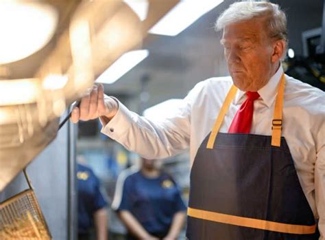 Watch Trump Runs Mcdonalds Fryer Driver Thru Window In Pennsylvania