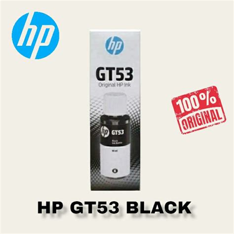 Jual Tinta Hp Gt Gt Black Ml Original Ink Bottle Shopee Indonesia