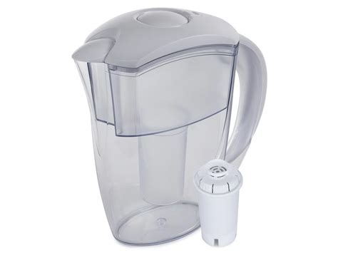 My Home Aqua Optima Water Jug With 30 Day Filter Plastic White 2 5L