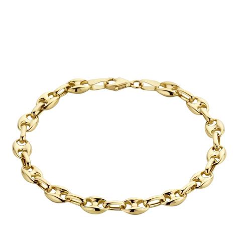 Isabel Bernard Aidee Esmay 14 Karat Link Bracelet Gold Armband