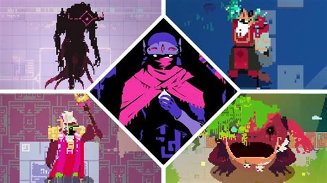 Hyper Light Drifter All Bosses Ending Youtube