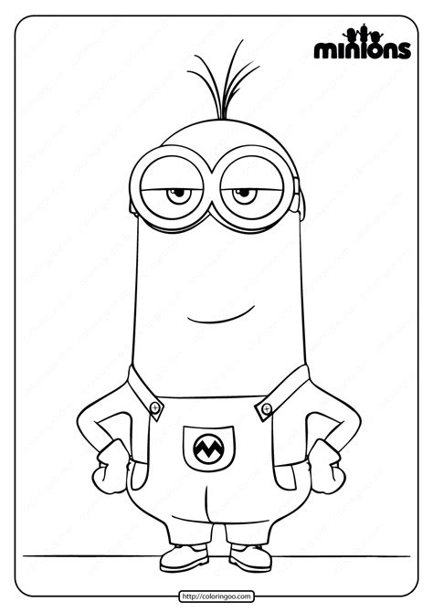 35 Minions Coloring Pages Free Pdf Printables