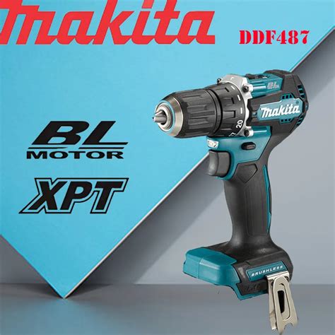 Makita Taladro Inal Mbrico Modelo DDF487 De 18V Destornillador El