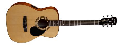 Cort AF510-E-OP Standard Series Acoustic Guitar, Open Pore