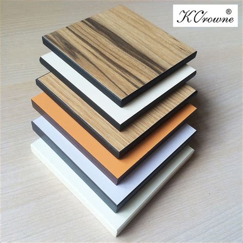 0 6mm To 30mm Color HPL Phenolic Resin And Kraft Paper Solid Board For