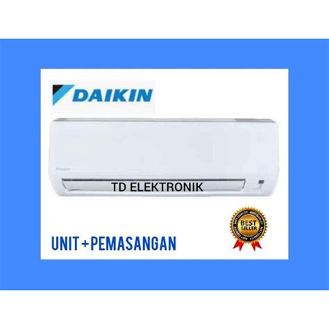 Jual Ac Daikin 2 Pk Flash Inverter Ftkq50uvm4 And Pemasangan Shopee Indonesia