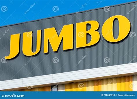 Jumbo Logo on the Distribution Center Editorial Stock Photo - Image of outdoor, signage: 272845793