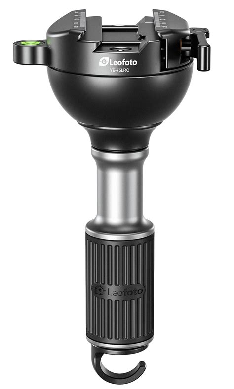 Leofoto YB-75LRC Leveling Base with Large Handle for 75mm Bowl | Arca