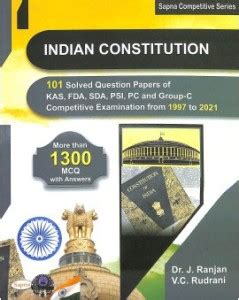 Indian Constitution Solved Question Papers Of Kas Fda Sda Psi Pc