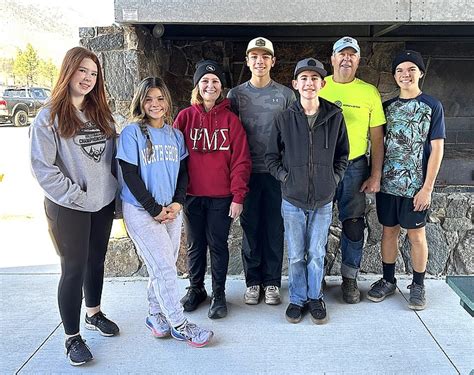 Students Help Restore Tamarack Damage Serving Minden Gardnerville And