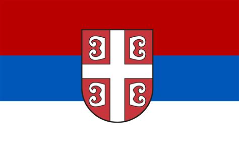 Nationalist Serbia Redesign : r/rightistvexillology