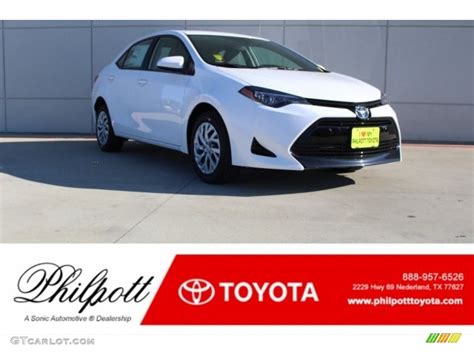 2018 Super White Toyota Corolla LE 123948182 Photo 12 GTCarLot