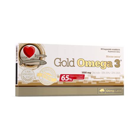 OLIMP GOLD OMEGA 3 60kaps EPA DHA ZDROWE SERCE 8731669508 Allegro Pl