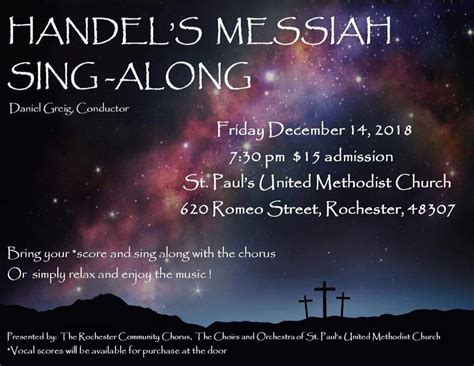 Handel’s Messiah Community Sing-Along