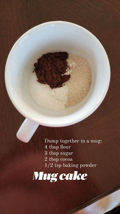 Chocolate Mug Cake Artofit