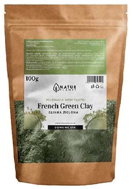 Natur Planet French Green Clay Glinka Zielona G Drogeria Ekobieca Pl