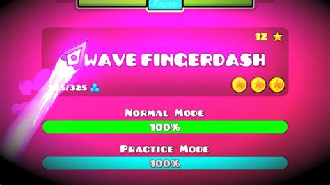 WAVE FINGERDASH GEOMETRY DASH 2 1 YouTube