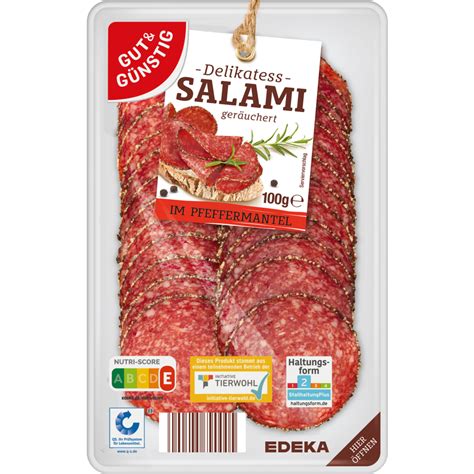 Salami Im Pfeffermantel EDEKA