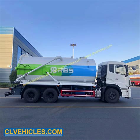 DFAC 6X4 260HP 18000L Septic Tanker Truck 20cbm Toilet Suction Truck