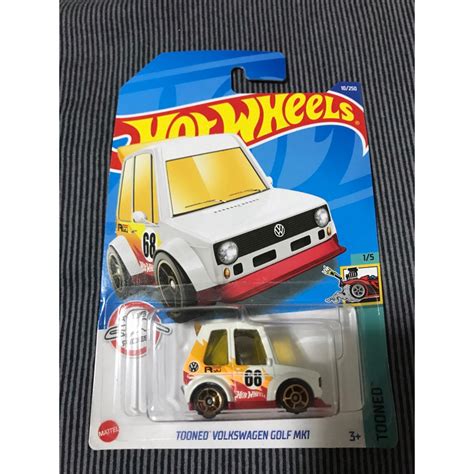 Hot Wheels 風火輪 Tooned Volkswagen Golf MK1 蝦皮購物