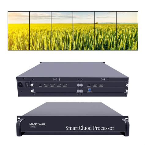 Ch Magic Wall Processor Iseevy Video Wall Controller Hdmi Vga Sdi