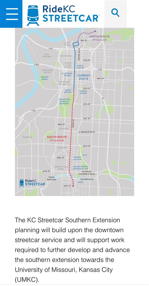 Kansas City Commissioned Proposed Streetcar Map :: Behance