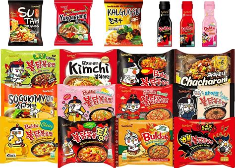 Cnmart Samyang Hot Chicken Buldak Ramen Halal Pack Of Instant Noodles Free Bottle Samyang