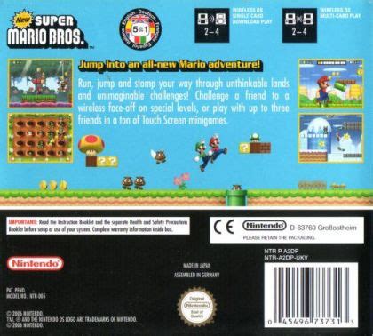 NEW SUPER MARIO BROS. NDS – SeattleGameGurus.com