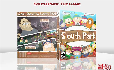 South Park: The Game PlayStation 3 Box Art Cover by stevanR80