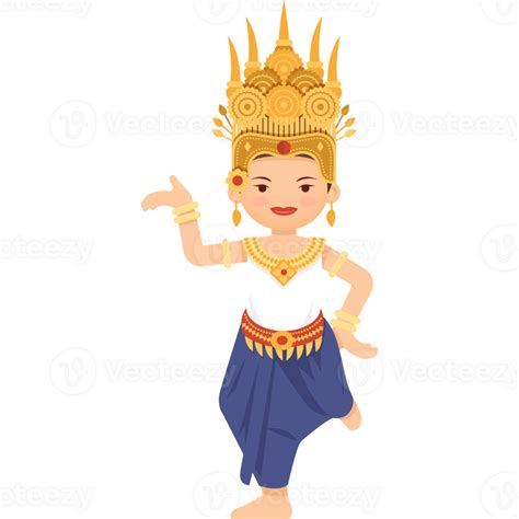 Apsara Cambodia Clipart Png Png