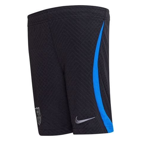 Barcelona Trainingsshorts Dri FIT Strike Schwarz Signal Blue Grau Kinder