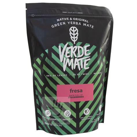 Verde Mate Green Fresa 500g Yerba Mate Coffee World Pl