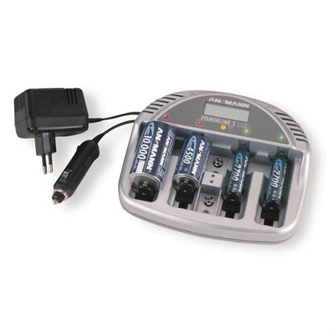 Ansmann Powerline Lcd Chargeur Universel Cdiscount Bricolage