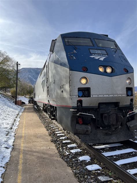 The California Zephyr is gorgeous in November : r/Amtrak