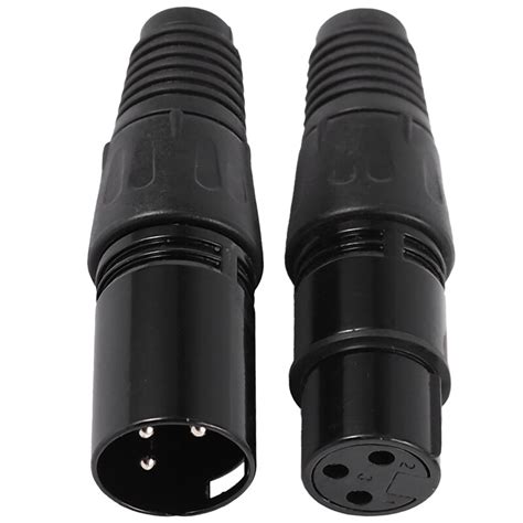 Cable De Extensi N De Micr Fono Xlr Macho A Hembra Pines Adaptador