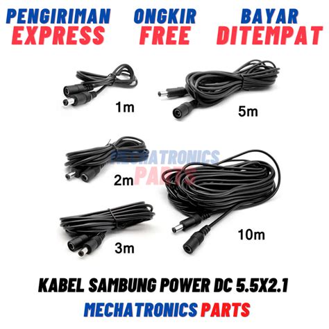 Jual Kabel Sambung Power Dc X Meter Shopee