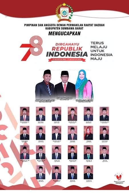 Iklan Ucapan Hut Ke 78 Ri 2023 Dprd Kabupaten Sumbawa Barat