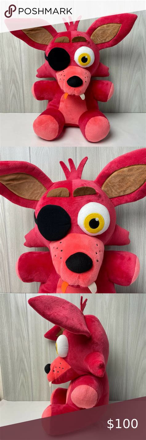 Five Nights At Freddys Jumbo Plush Red Foxy Pirate Scott Cawthone