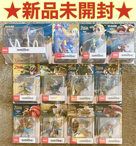 【新品未開封】amiibo アミーボ ゼルダの伝説セット 12個 メルカリ