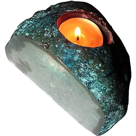 Amazon Amoystone Agate Candle Holders Healing Stone Tealight