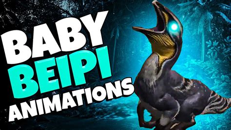 Baby Beipiaosaurus Animations Showcase The Isle Evrima YouTube