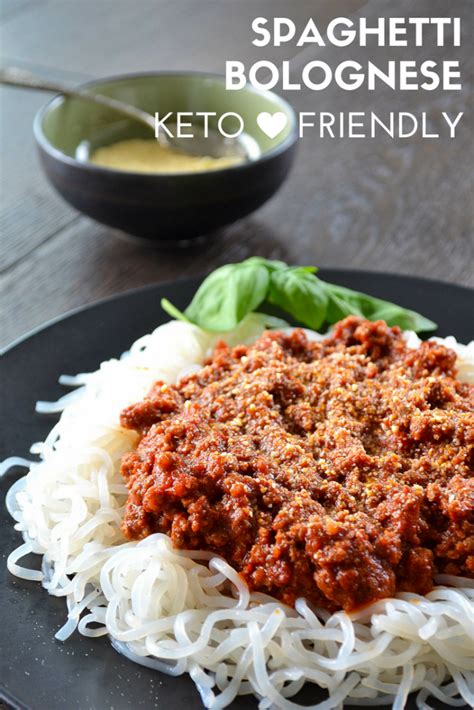 Keto Spaghetti Bolognese Low Carb Noodles Fatforweightloss