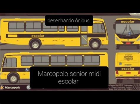 Marcopolo S Nior Midi Volkswagen Escolar Youtube