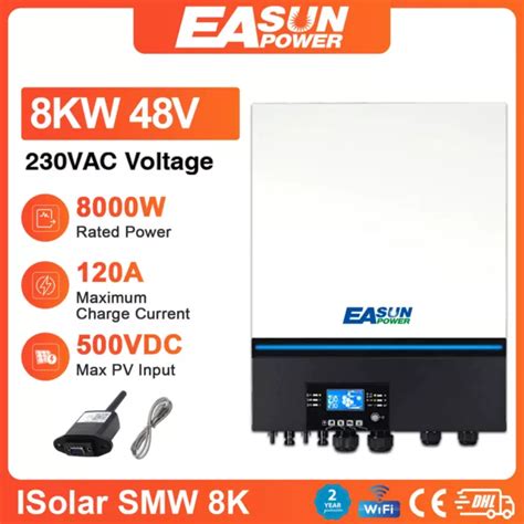 DE EASUN 8 11KW 48V Hybrid Solar Off Grid Inverter MPPT 150A 500VDC