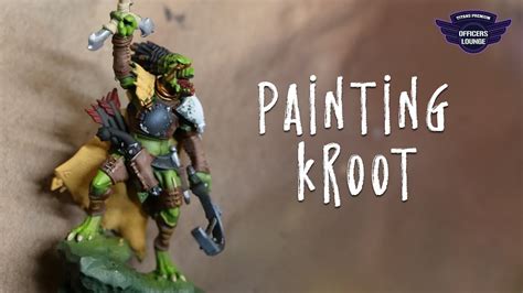 Painting The New Kroot From The Tau Codex YouTube