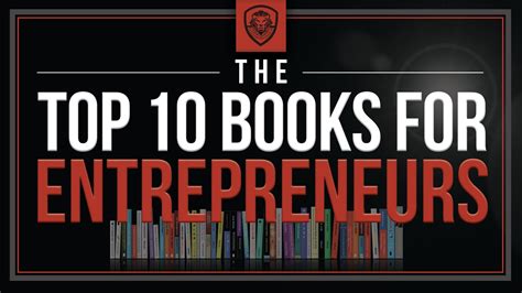 The Top 10 Books For Entrepreneurs Patrick Bet David