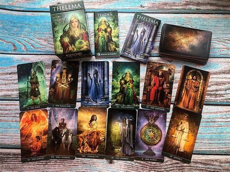 Таро Телема - Thelema Tarot Оригинал! Авваллон Ло-Скарабео, рус. - Дом Таро