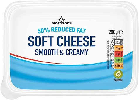 Morrisons Soft Cheese Smooth Creamy G Amazon Co Uk Grocery